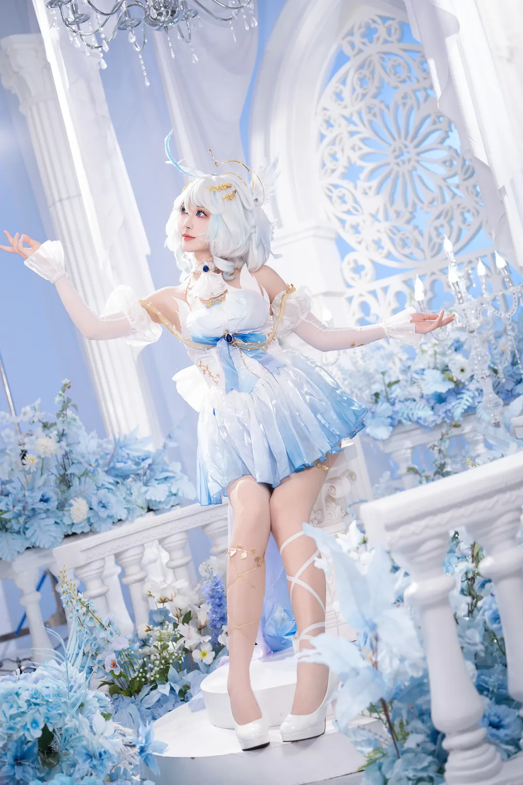【雪女高渐离cos】碧蓝航线清夏乐园的梦幻时刻 - 第 3 张