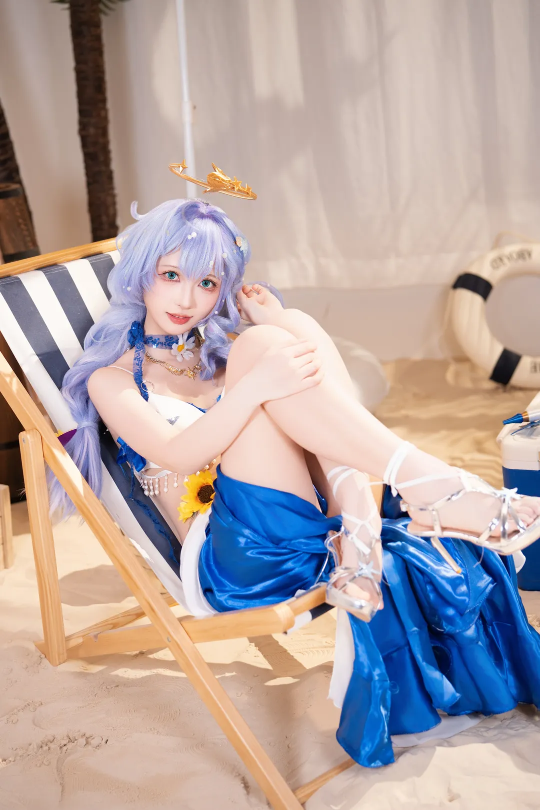 【知更鸟cos】崩坏星穹铁道，带着夏日泳装奔赴海边