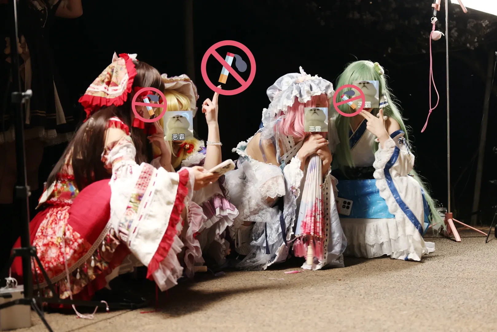 【东方project团建】十年之约的夜樱包场拍摄 - 第 1 张