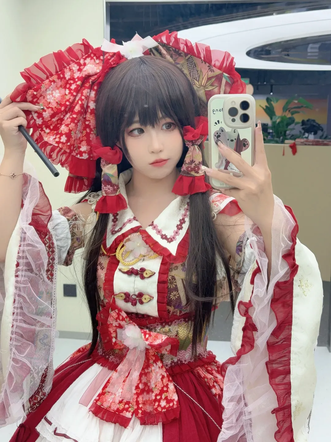 【灵梦cos】在室内用建模背景体验了一次东方Project里的博丽神社 - 第 2 张