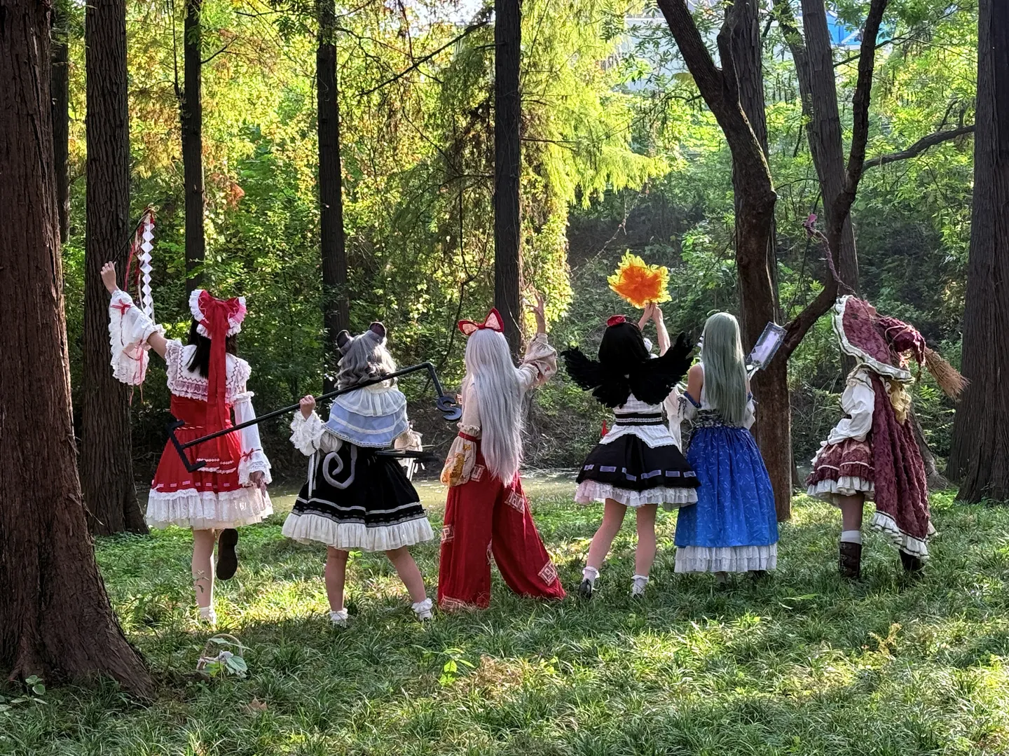 [Touhou Project] A 10-Year Nostalgic Vibe Group Photoshoot Captured by Our Crew - Image 1