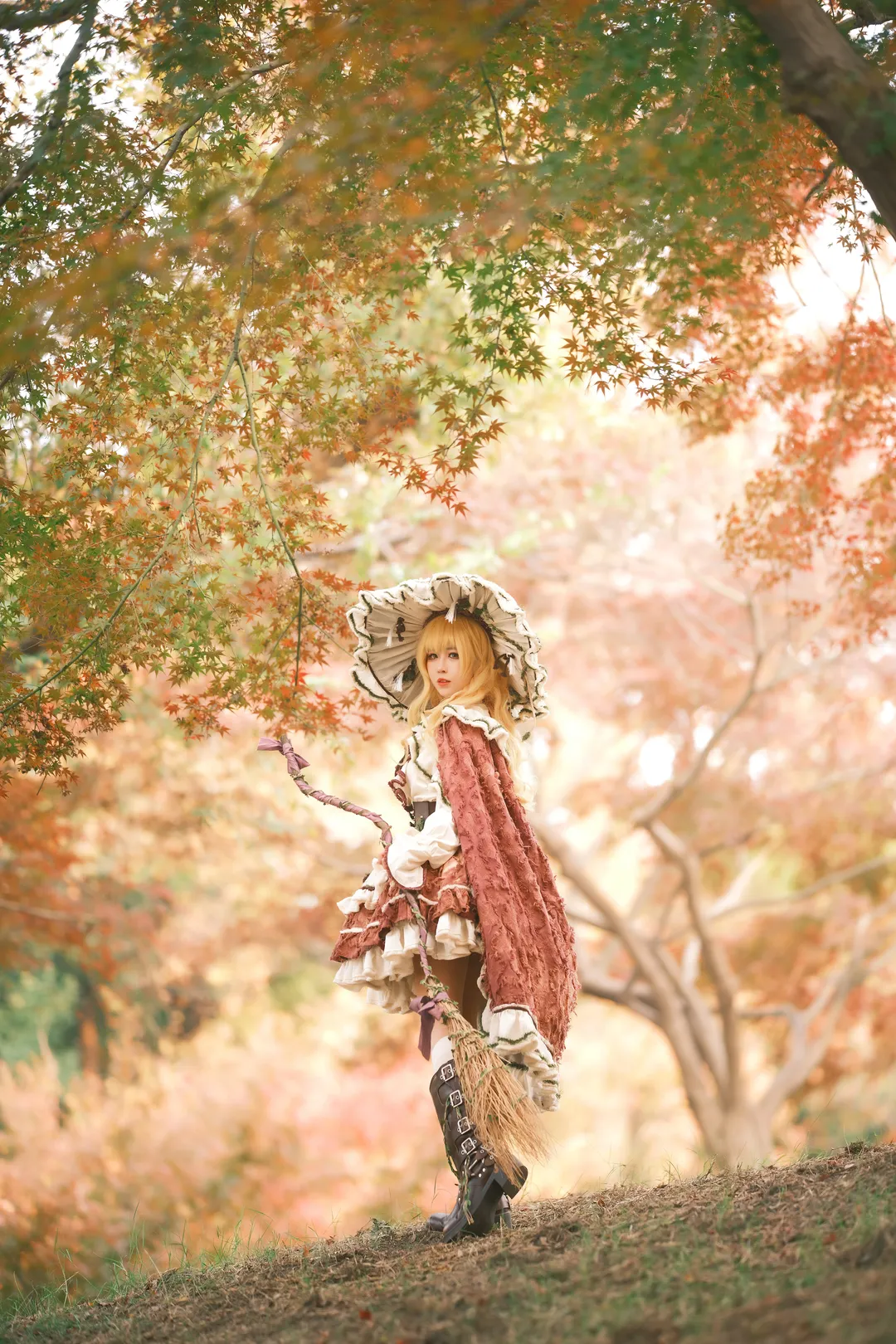 【雾雨魔理沙cos】幻想乡出没的秋日魔法使 - 第 5 张