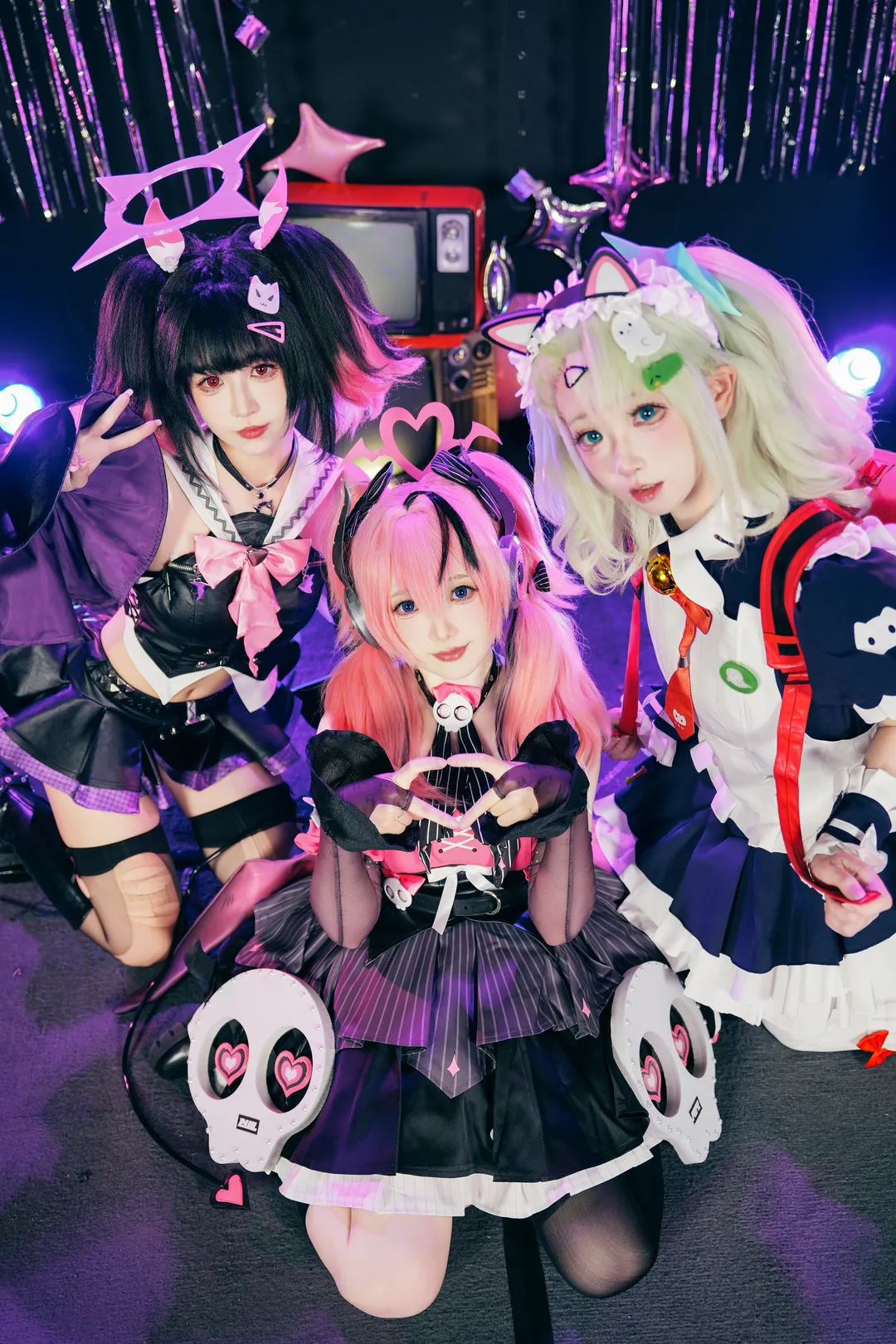 【千夏cos】绝区零妄想天使的复古偶像时刻 - 第 1 张