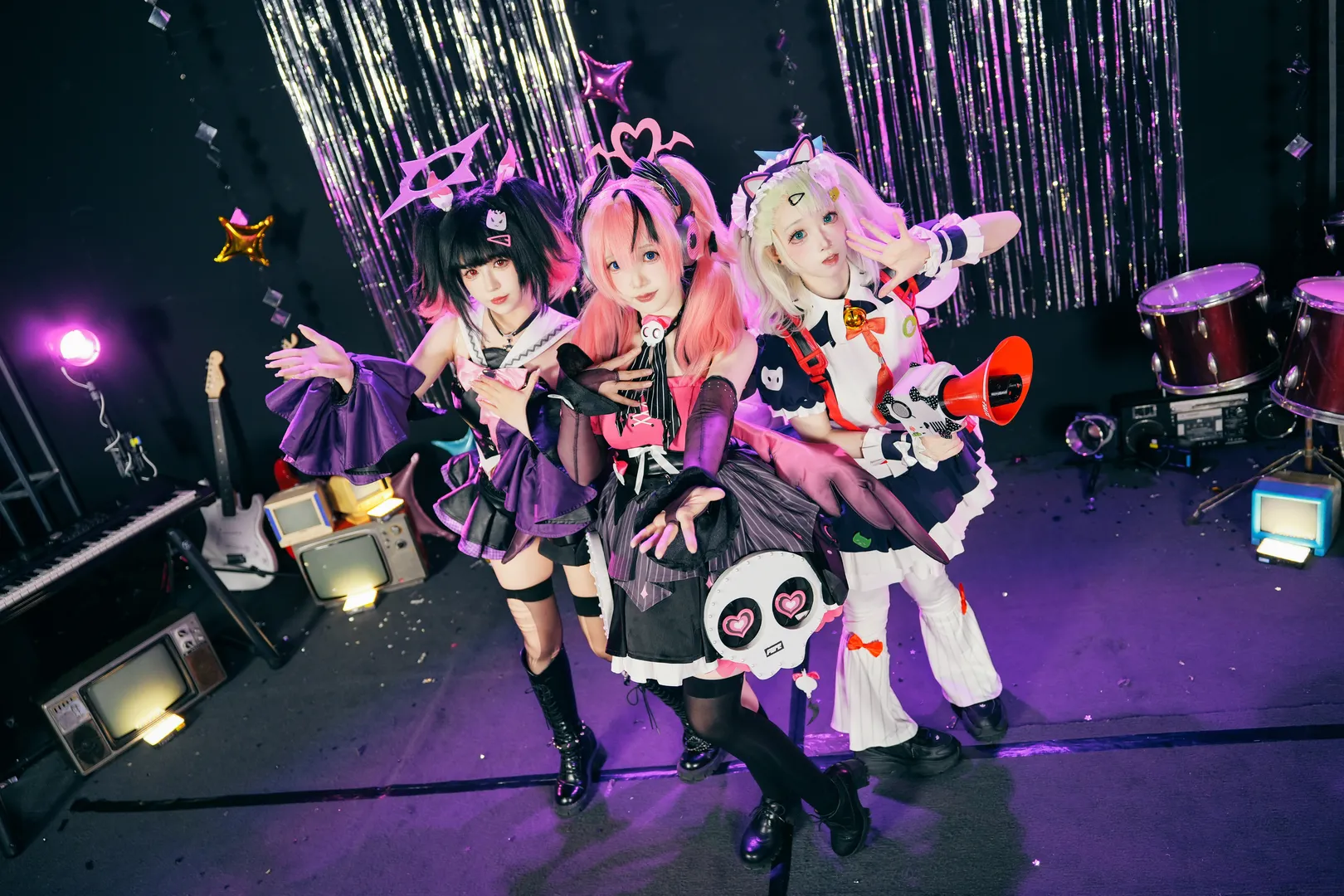【千夏cos】绝区零妄想天使的复古偶像时刻 - 第 4 张