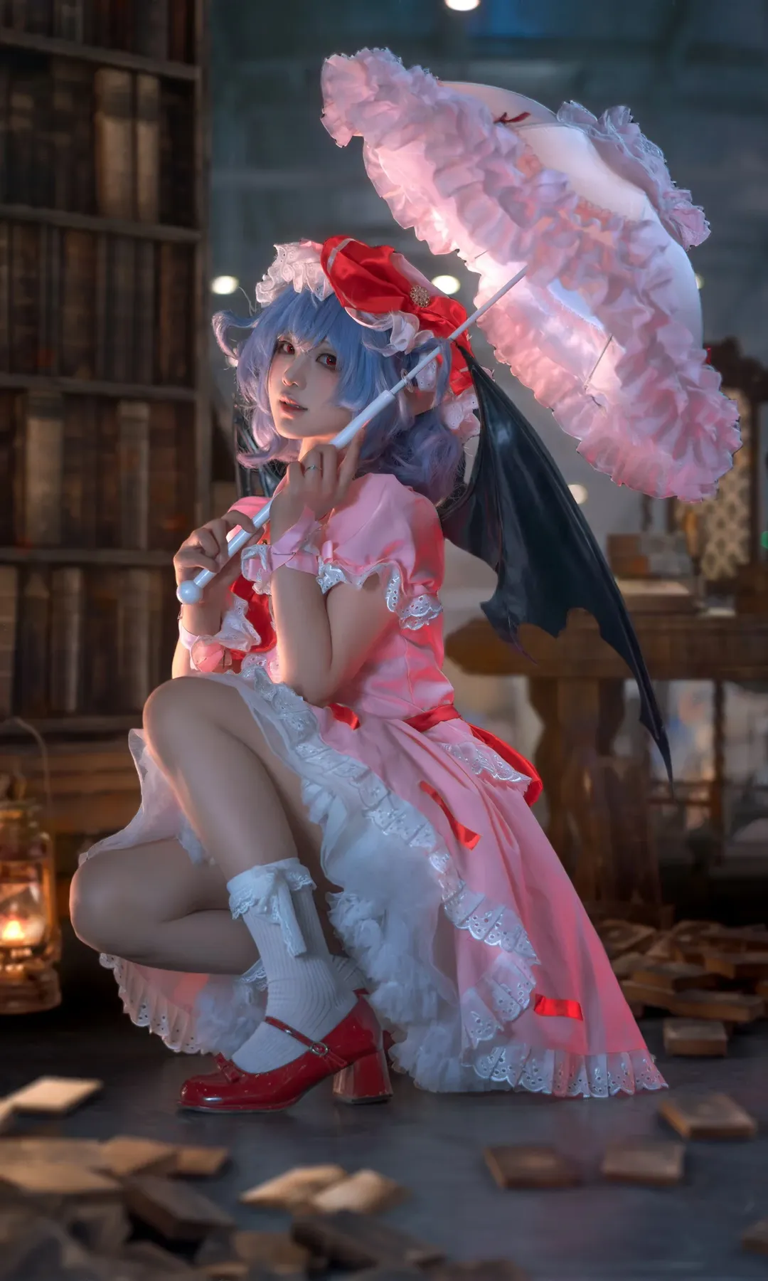 【蕾米莉亚cos】东方project里的红魔馆之梦 - 第 1 张