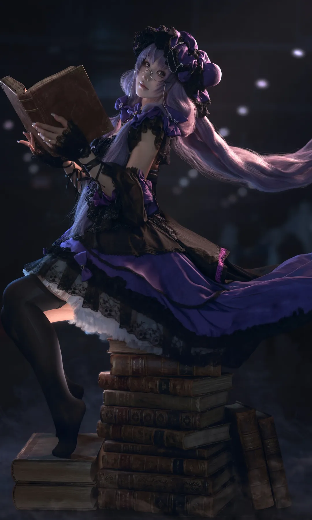 【帕秋莉cos】东方Project的魔女，和书里写的确实不太一样