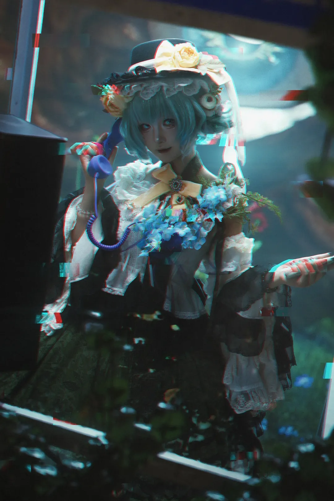 【古明地恋cos】东方project的荒芜梦境与复古电话机