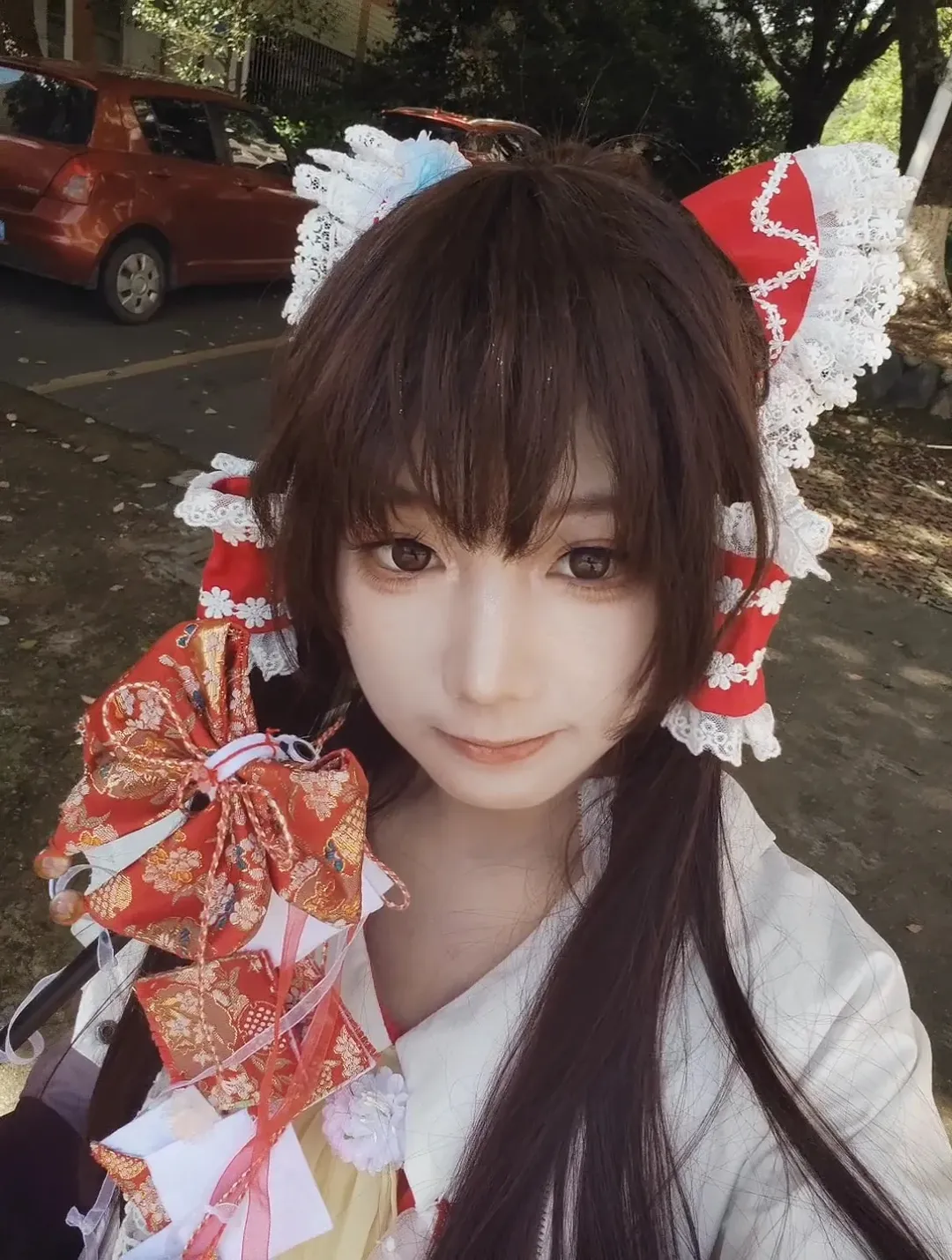 【博丽灵梦cos】东方project路上忘带道具的随性记录