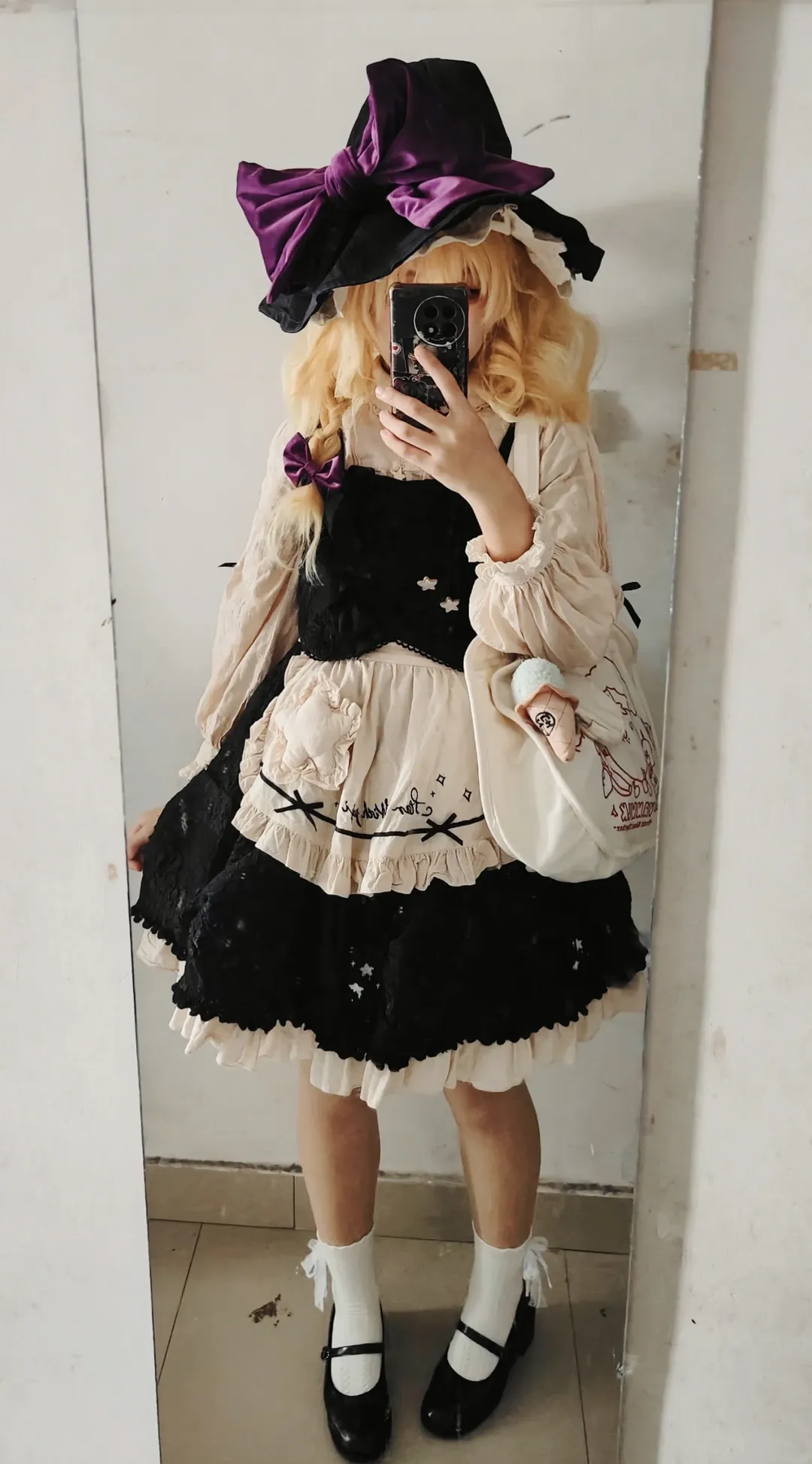 【雾雨魔理沙cos】短发魔理沙的日常游园穿搭记录