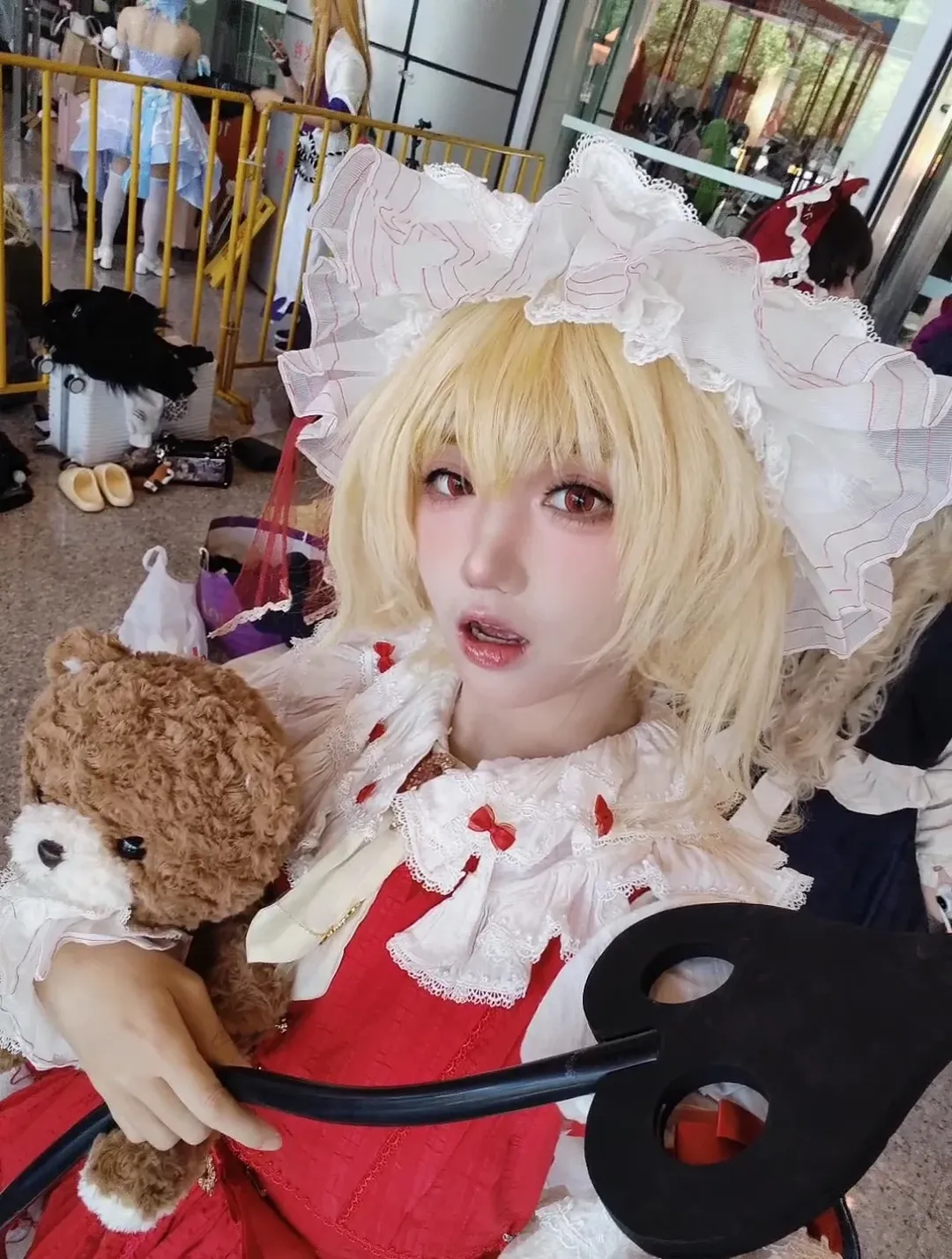 【芙兰朵露cos】东方project的怪萌日常自拍 - 第 2 张