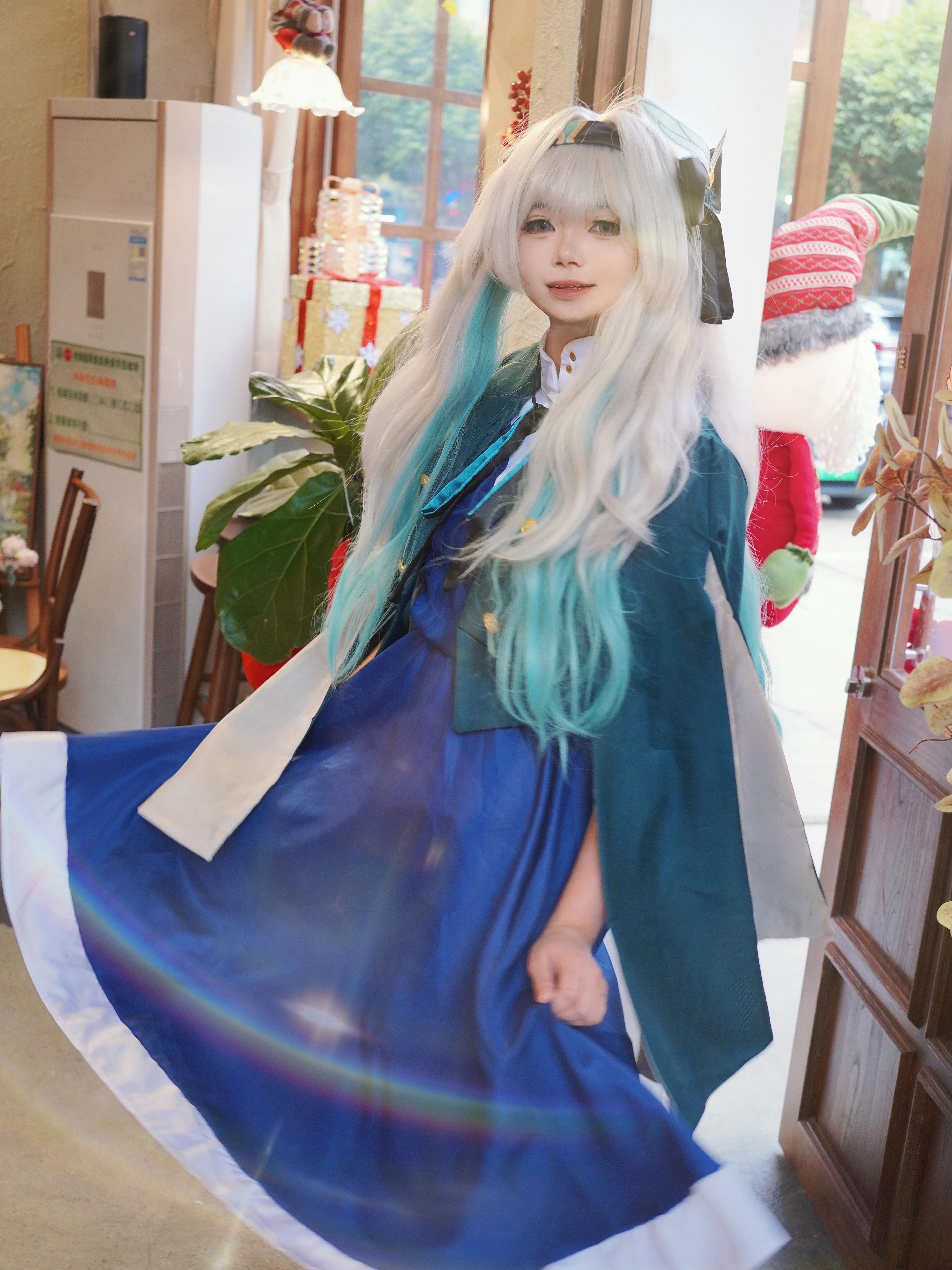 【流螢cos】崩壞星穹鐵道的賽博夜晚與咖啡廳暖光 - 第 1 張