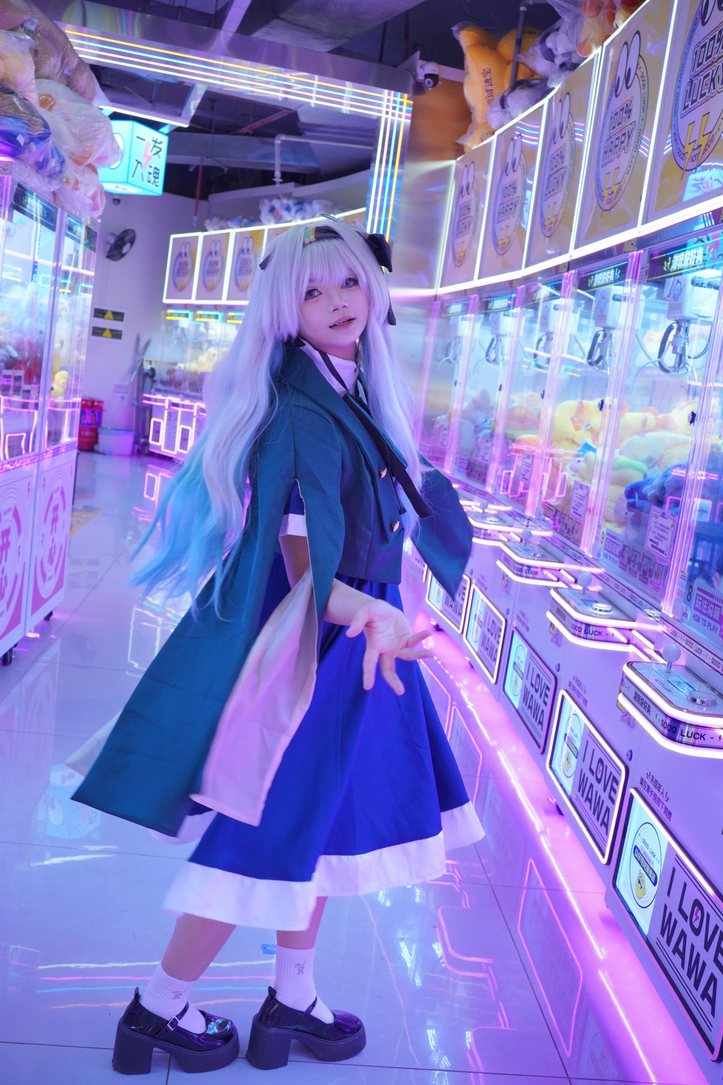 【流螢cos】崩壞星穹鐵道的賽博夜晚與咖啡廳暖光 - 第 4 張