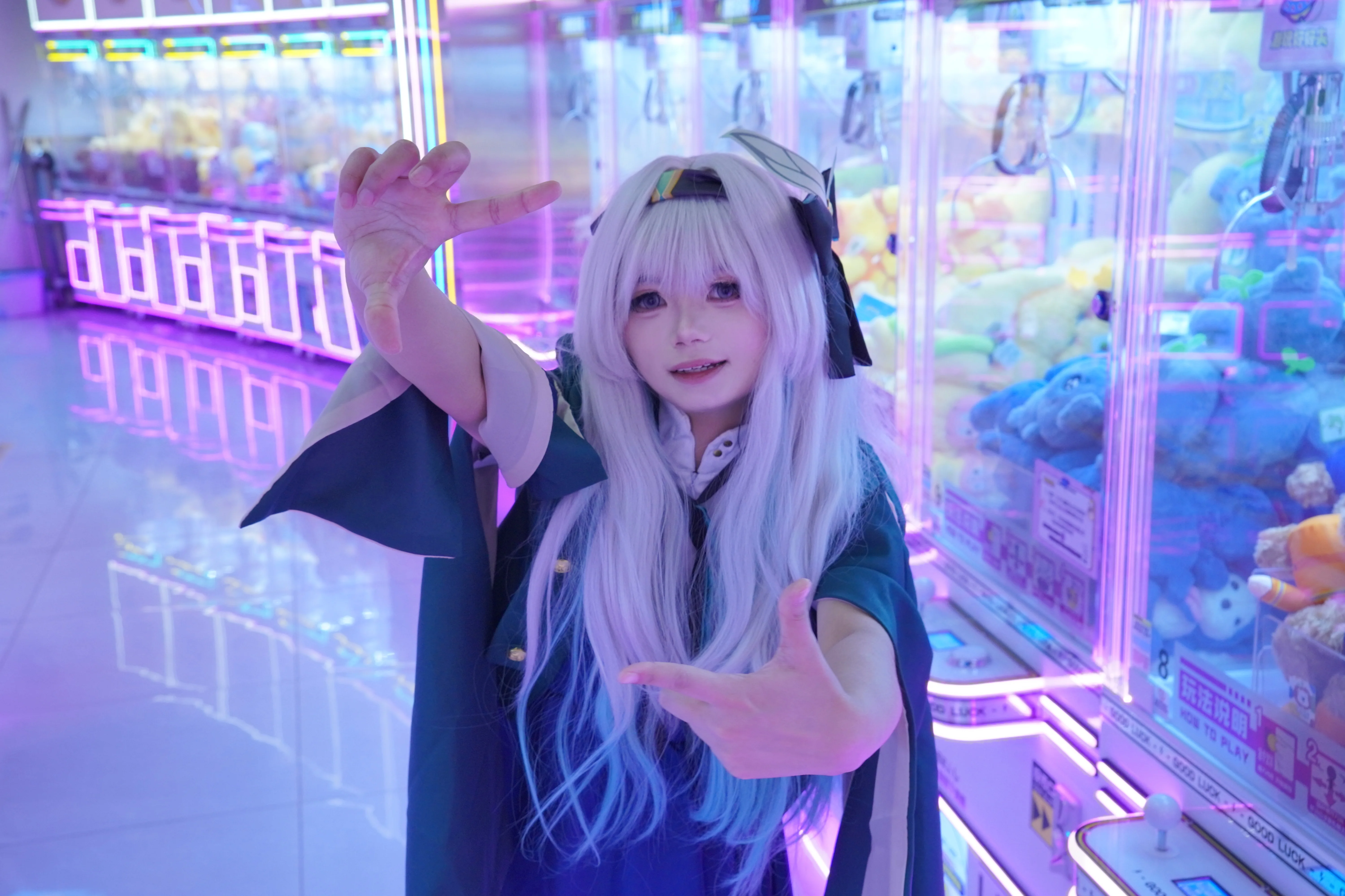 【流螢cos】崩壞星穹鐵道的賽博夜晚與咖啡廳暖光 - 第 6 張