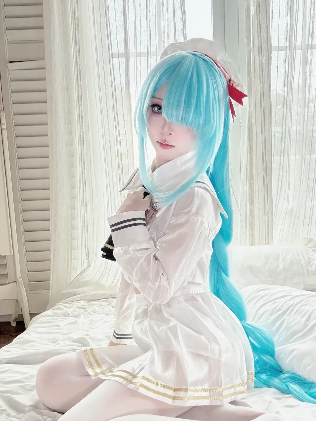 【雅努斯cos】碧蓝航线白衣水手服的正片分享 - 第 1 张