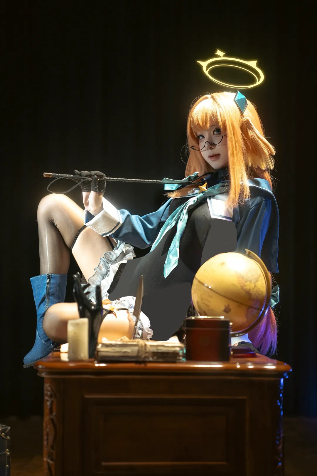 【圆堂志美子cos】在书架上发现魔法少女的终极奥秘 - 第 1 张