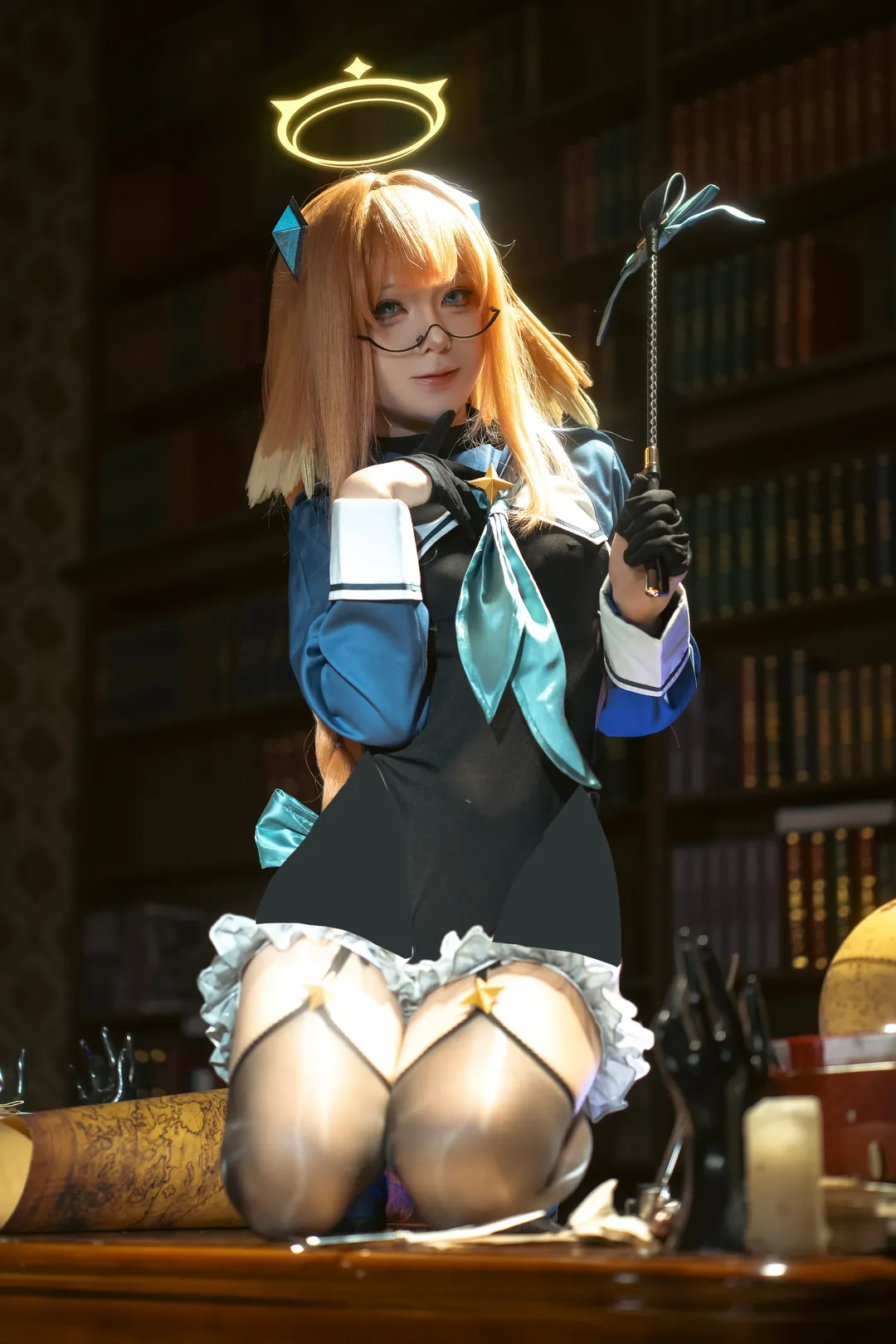 【圆堂志美子cos】在书架上发现魔法少女的终极奥秘 - 第 2 张