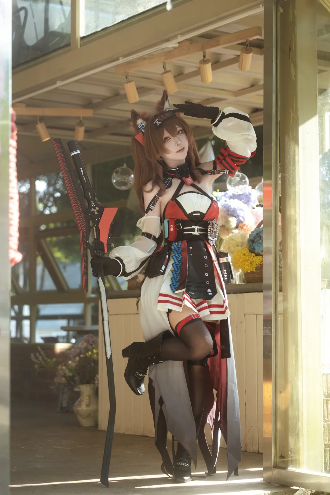 【安洁莉娜cos】直到大地变成一颗酸橙，今日罗德岛信使营业 - 第 1 张