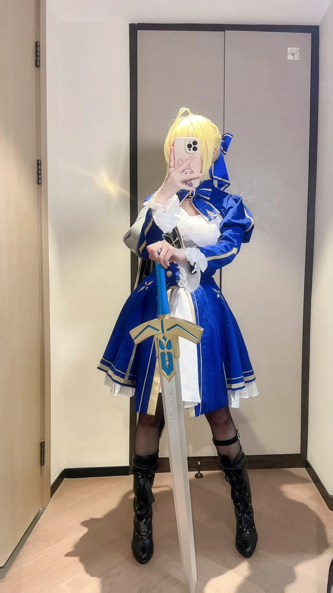 【sabercos与丝柯克cos】崩铁联动Fate与原神试衣记录 - 第 1 张