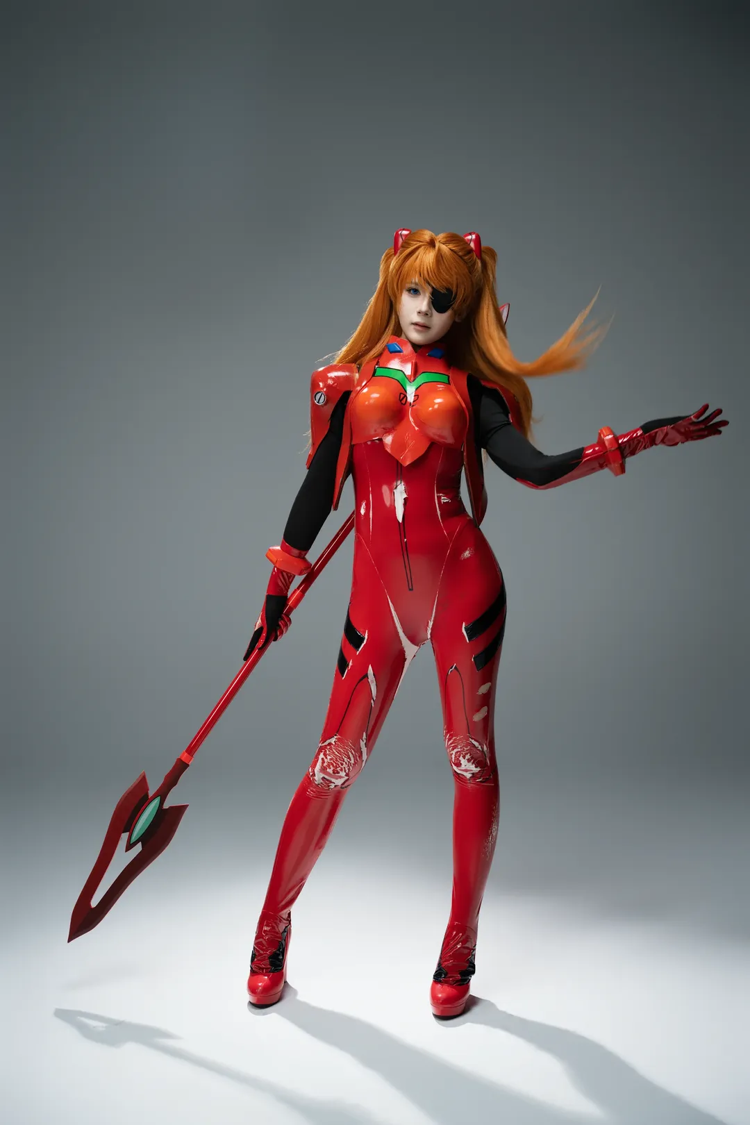 【明日香cos】新世纪福音战士战损红装分享 - 第 7 张
