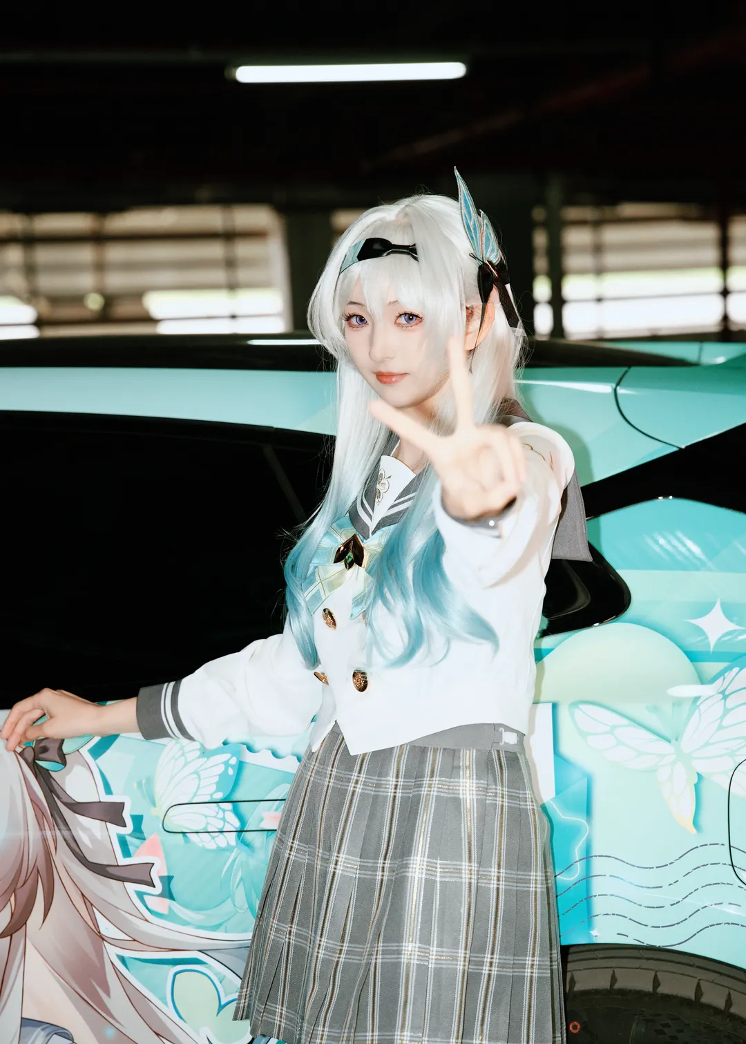 【流萤cos】同款痛车合影，沉浸式体验崩坏星穹铁道 - 第 4 张