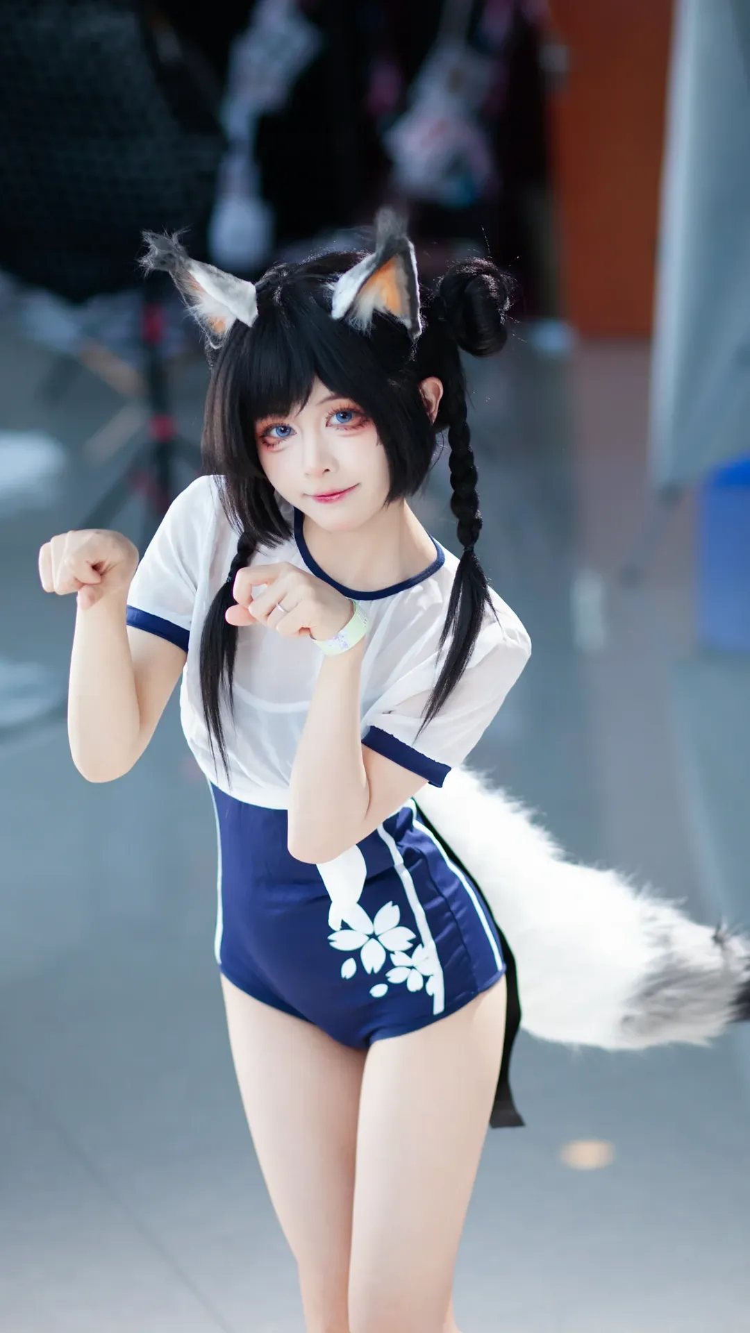 【胡桃cos】永劫无间里的小狐仙挥爪瞬间