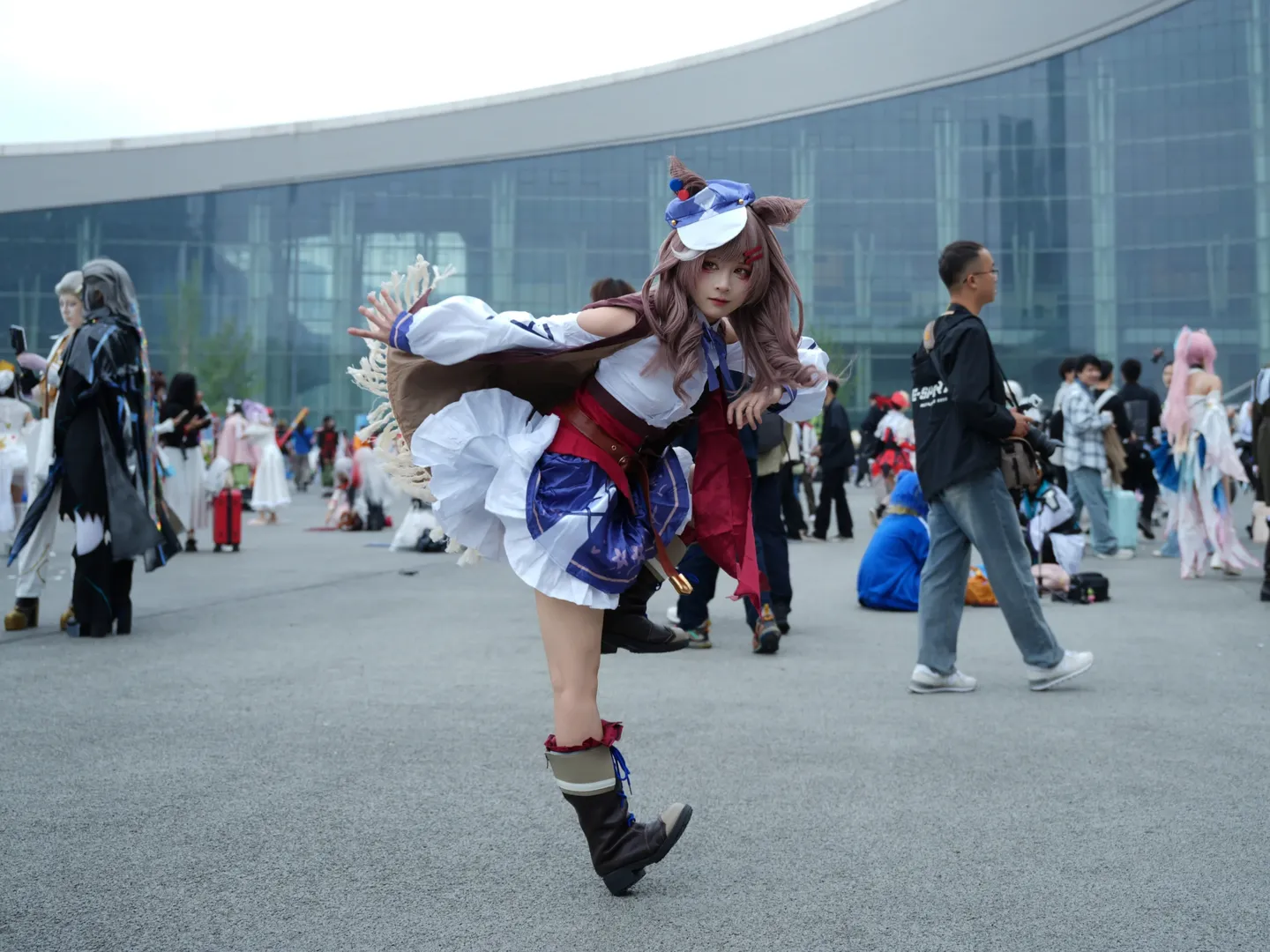【マチカネタンホイザ コスプレ】世界線を駆け抜ける躍動の瞬間、イベント会場で切り取った1枚 - 2 枚目