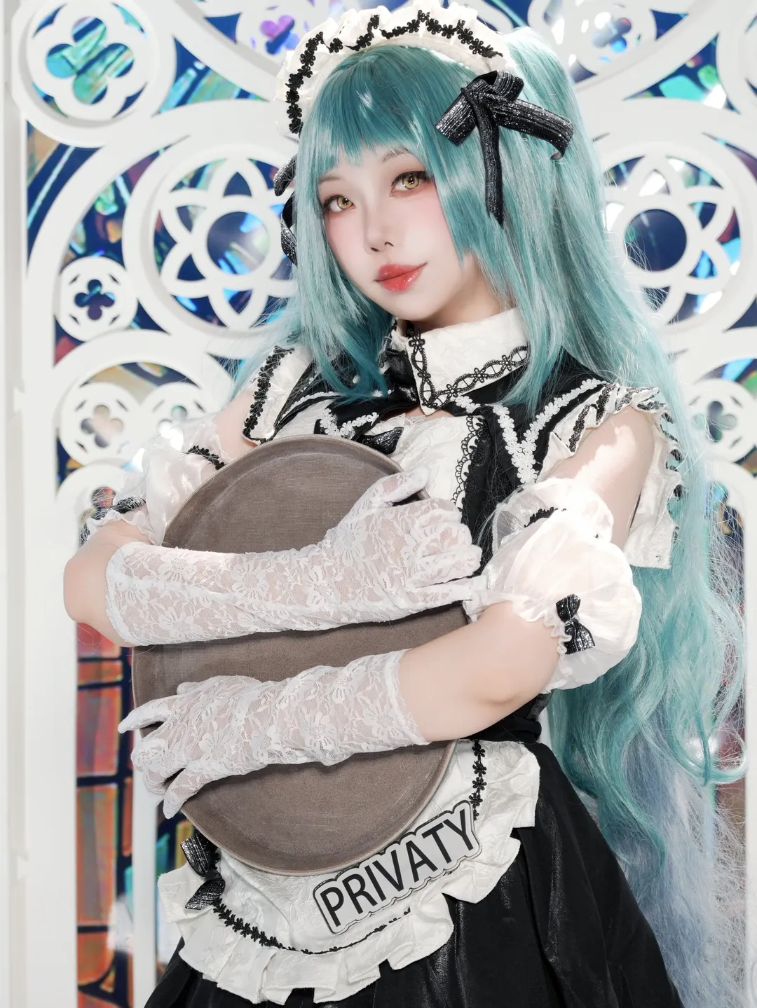 【普丽瓦蒂cos】胜利女神妮姬的女仆至上主义穿搭 - 第 1 张