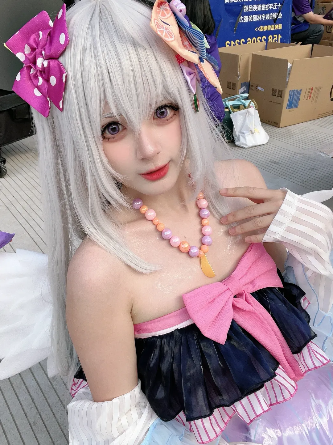 【白洲梓cos】碧蓝航线水梓的夏日限定造型