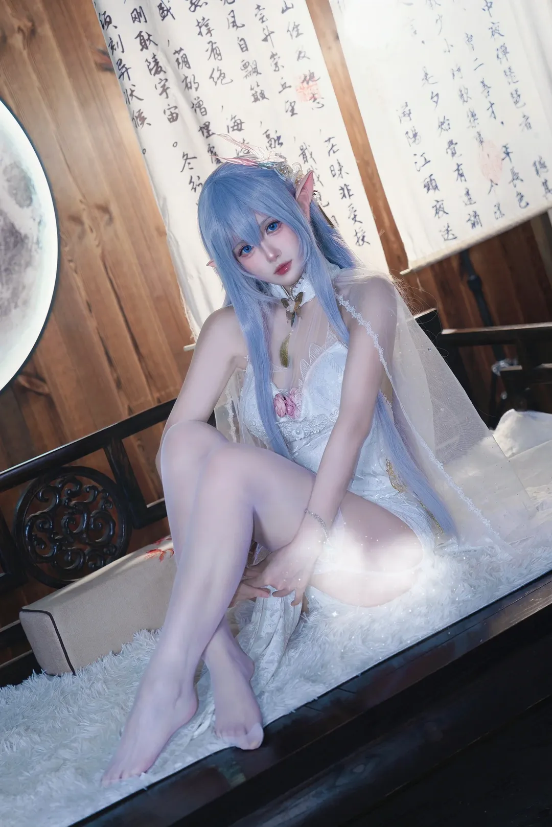 碧蓝航线主题的精灵风cosplay正片分享