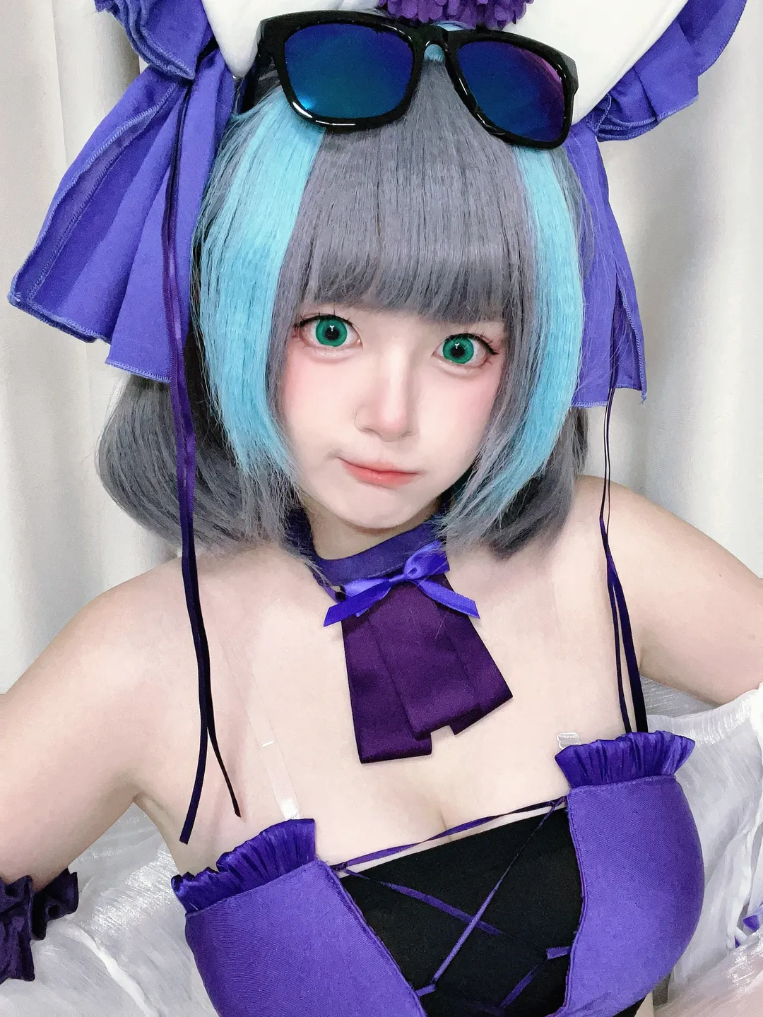 【柴郡cos】碧蓝航线超乖猫猫的试妆记录