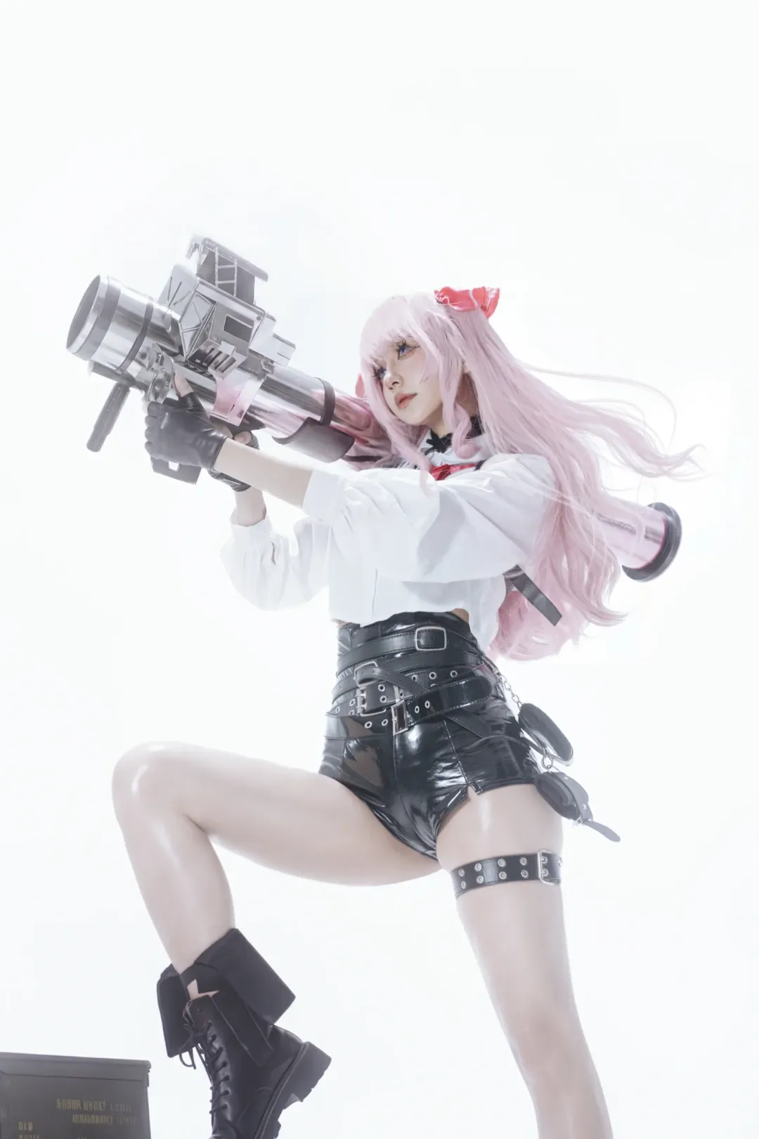 【尤妮cos】胜利女神妮姬的白棚硬核战场拍摄记录 - 第 2 张