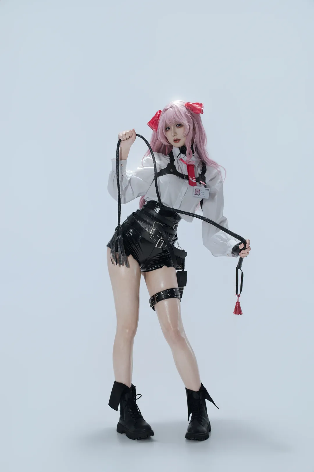【尤妮cos】勝利女神妮姬白棚裡的皮鞭造型 - 第 2 張