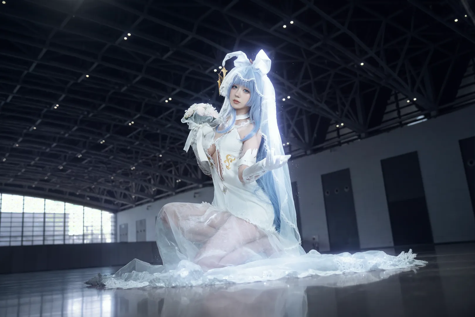 【新泽西cos】碧蓝航线的白雪之仪，捕捉漫展里的圣洁光影
