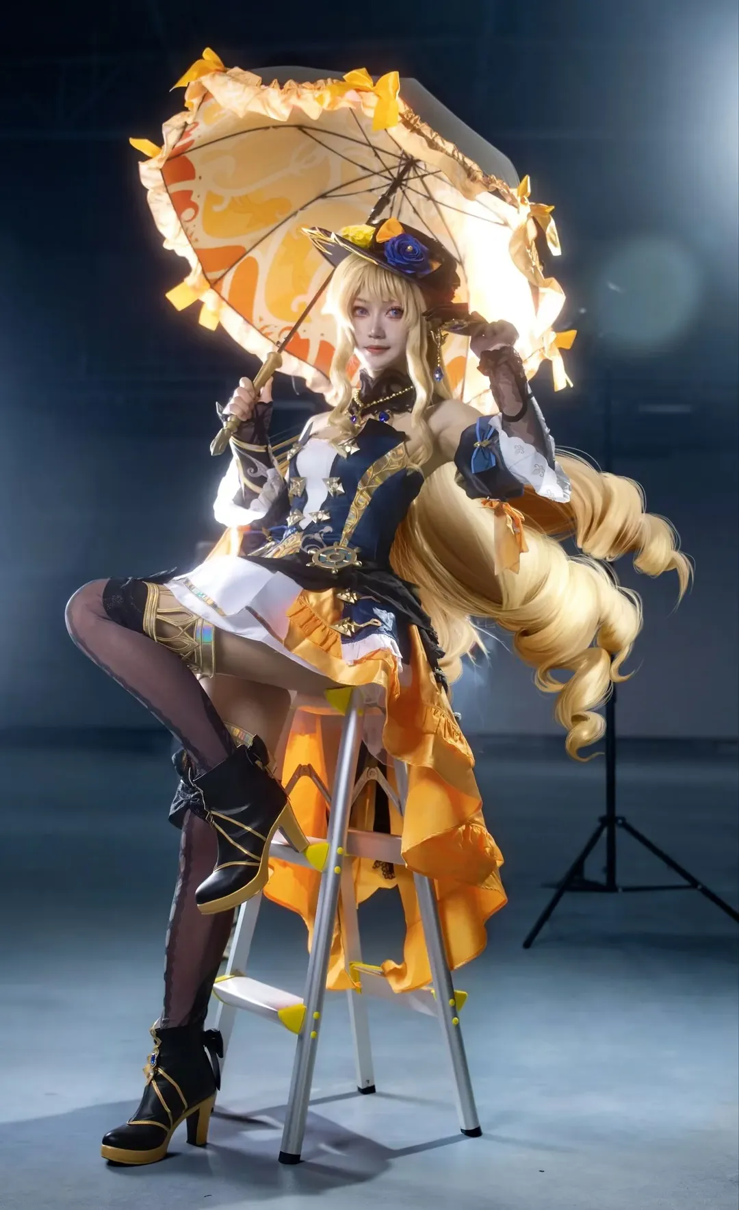 【菲谢尔cos】原神中的断罪皇女，今天也是为闪耀而燃烧的一天 - 第 2 张