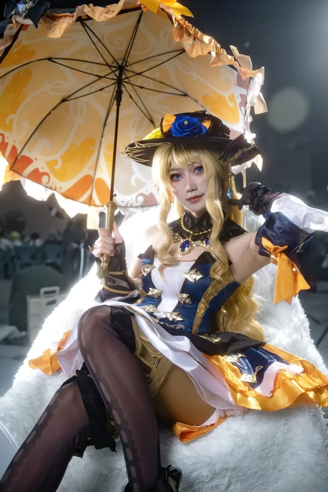 【菲谢尔cos】原神中的断罪皇女，今天也是为闪耀而燃烧的一天