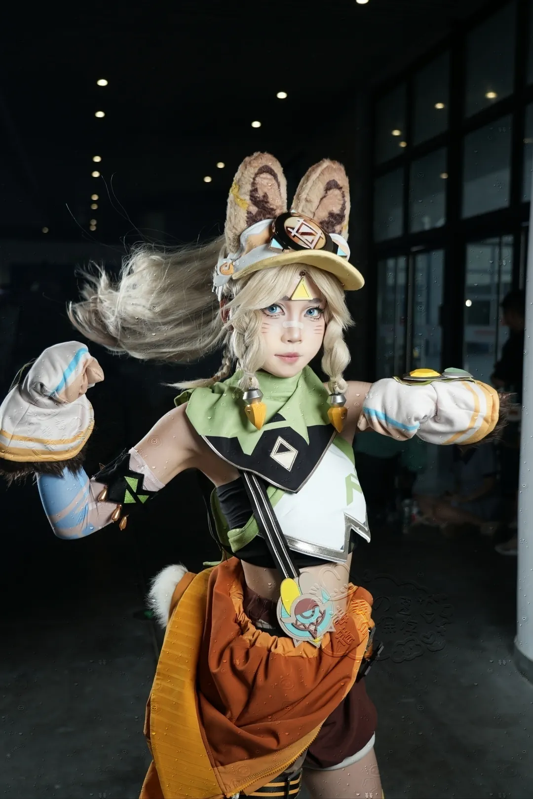【卡齐娜cos】纳塔年轻战士的活力呈现