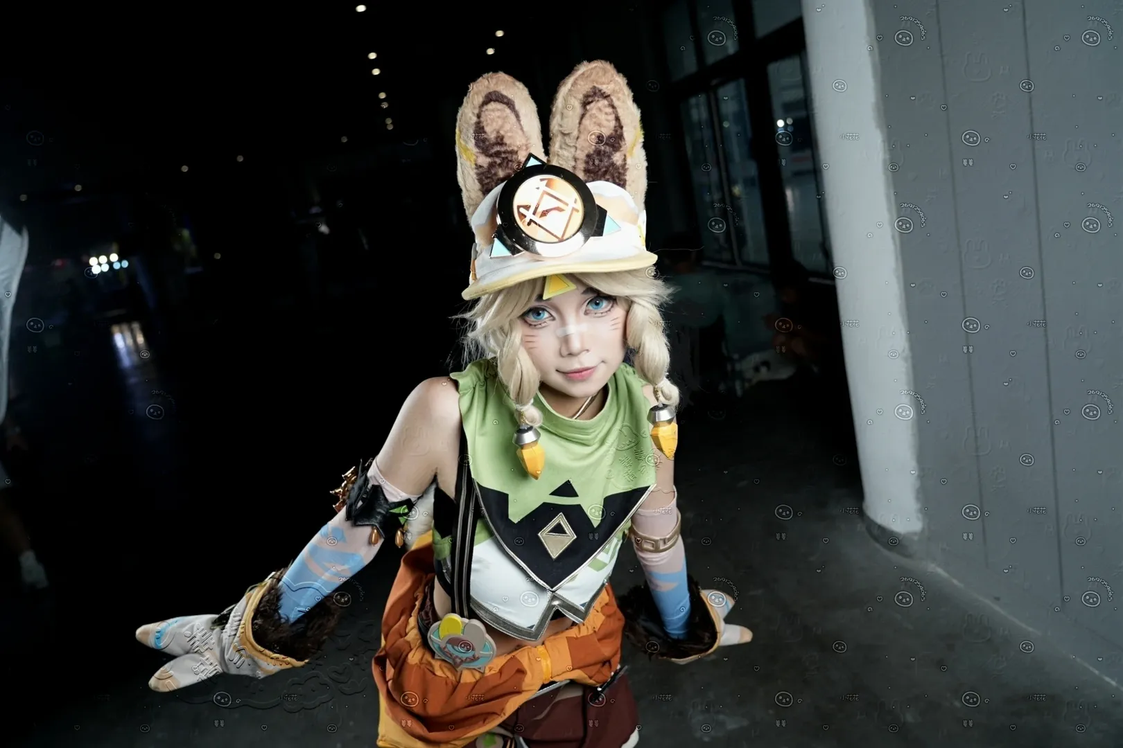 【卡齐娜cos】纳塔年轻战士的活力呈现 - 第 2 张