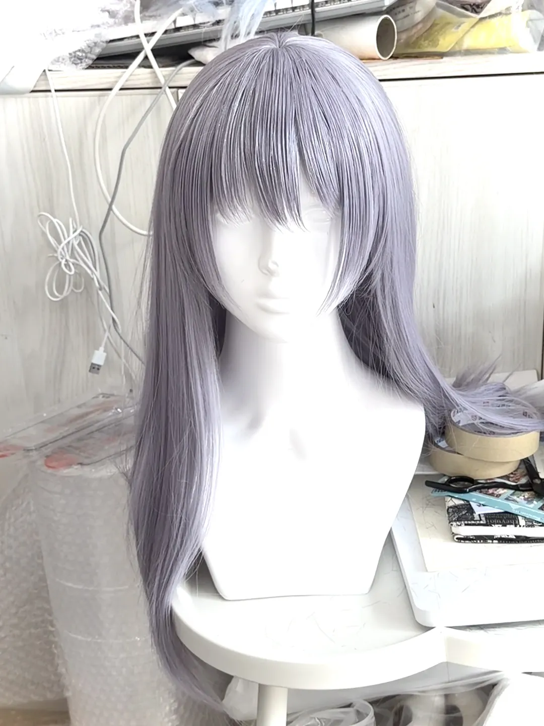 [Project SEKAI cosplay BanG Dream! cosplay] Cosplay Wig Styling Tips and Anime-Style Makeup Log - Image 2