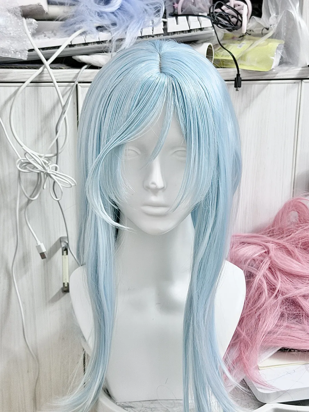 [Project SEKAI cosplay BanG Dream! cosplay] Cosplay Wig Styling Tips and Anime-Style Makeup Log - Image 4
