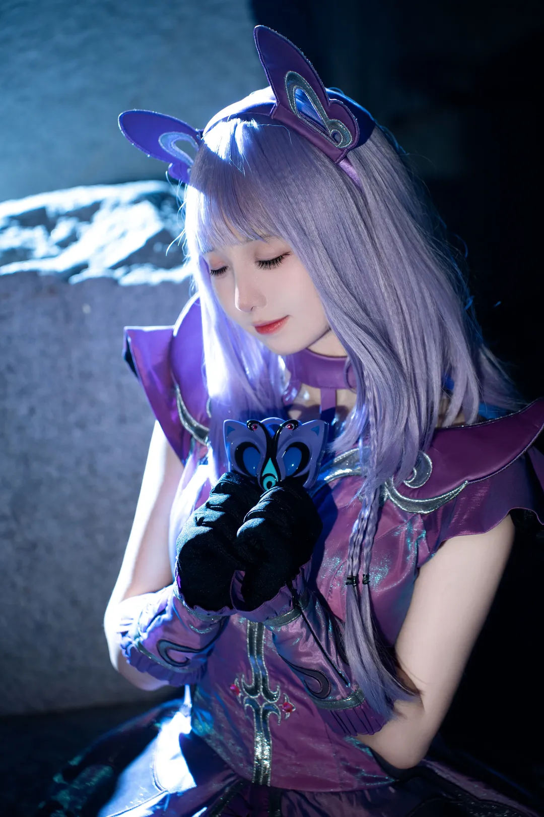 【严莉莉cos】巴啦啦小魔仙黑魔仙造型夜景出片 - 第 1 张