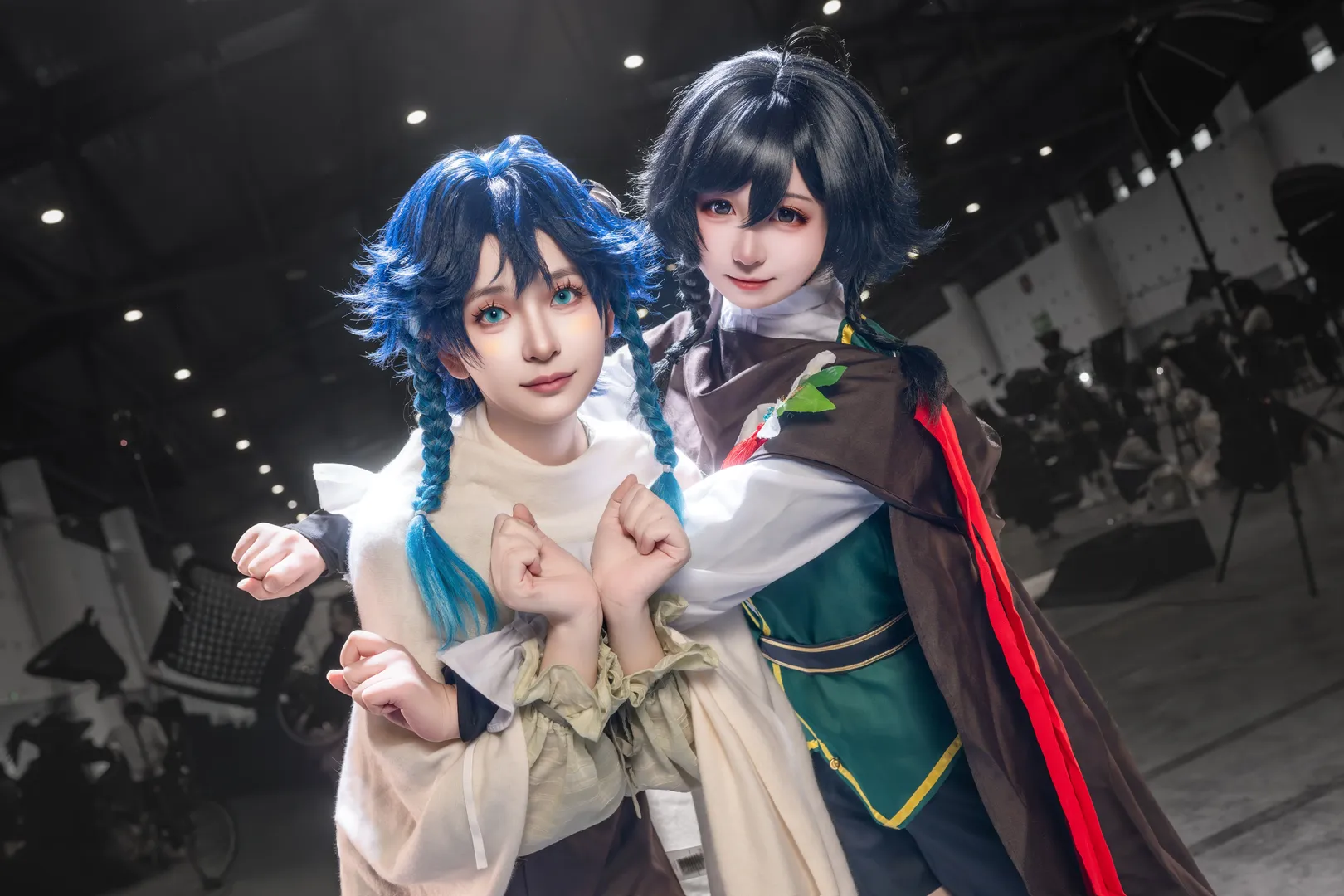 【Venti cosplay & Friend cosplay】The Boy of the Wind and His Dear Friend in Genshin Impact - Image 4