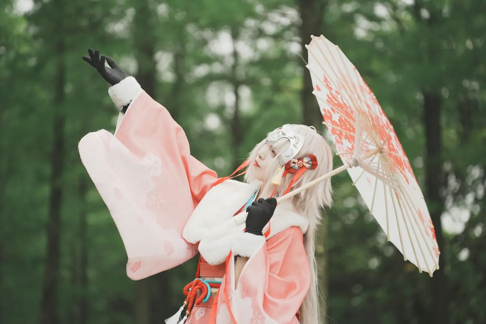 【幼貞cos】fate中的春日和風，黑絲長腿大放異彩 - 第 2 張