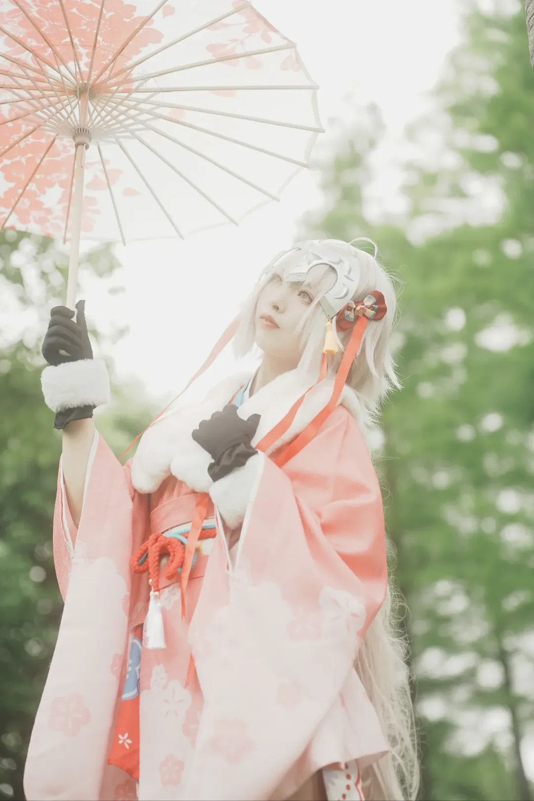 【幼貞cos】fate中的春日和風，黑絲長腿大放異彩 - 第 5 張