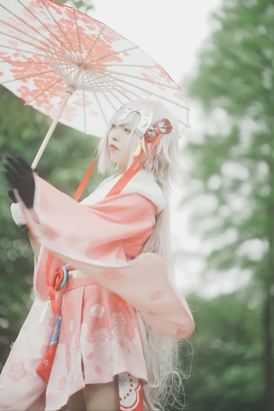 【幼貞cos】fate中的春日和風，黑絲長腿大放異彩 - 第 9 張