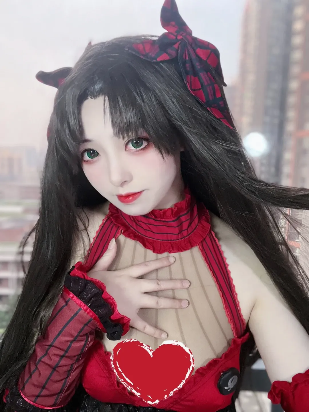 【远坂凛cos】fgo天台红黑回眸 - 第 1 张