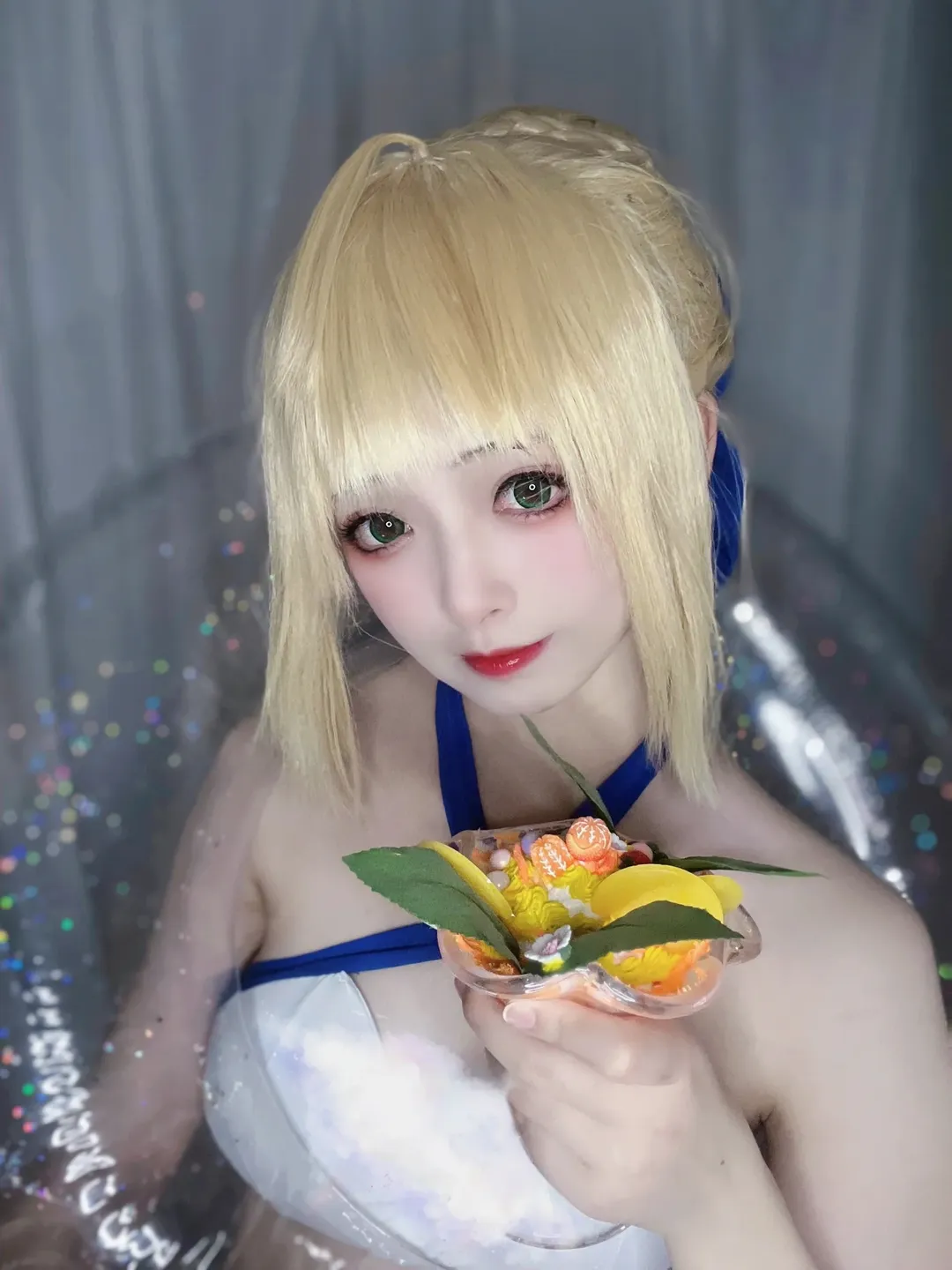 【阿爾託莉雅cos】回到盛夏的庭院，Fate/Grand Order裡的清涼一瞬