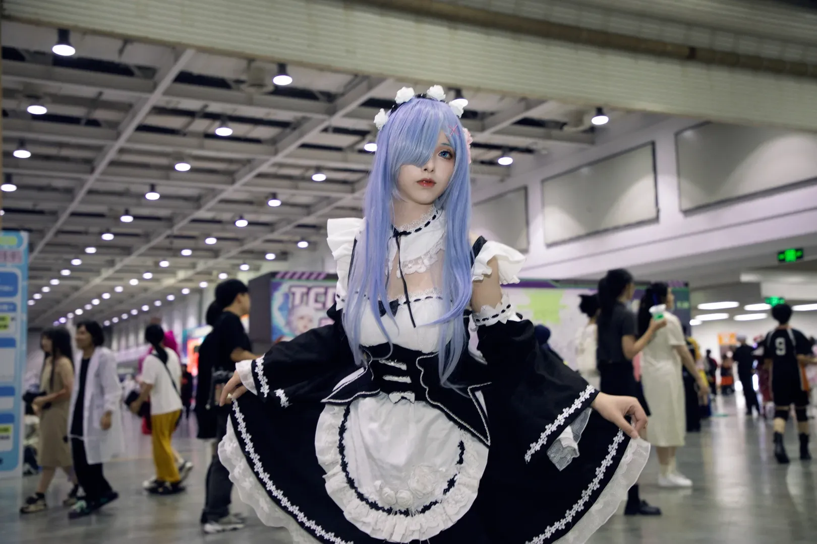 【雷姆cos】从零开始的异世界生活漫展场照分享 - 第 2 张