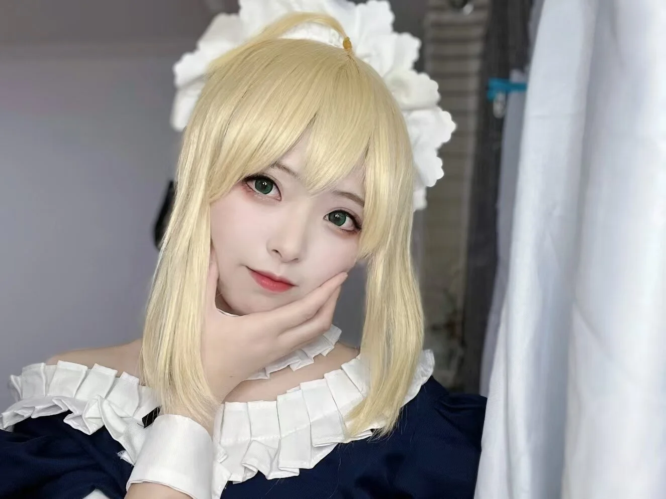 【阿尔托莉雅cos】Fate里的呆毛王，也是会跟master撒娇要饭的