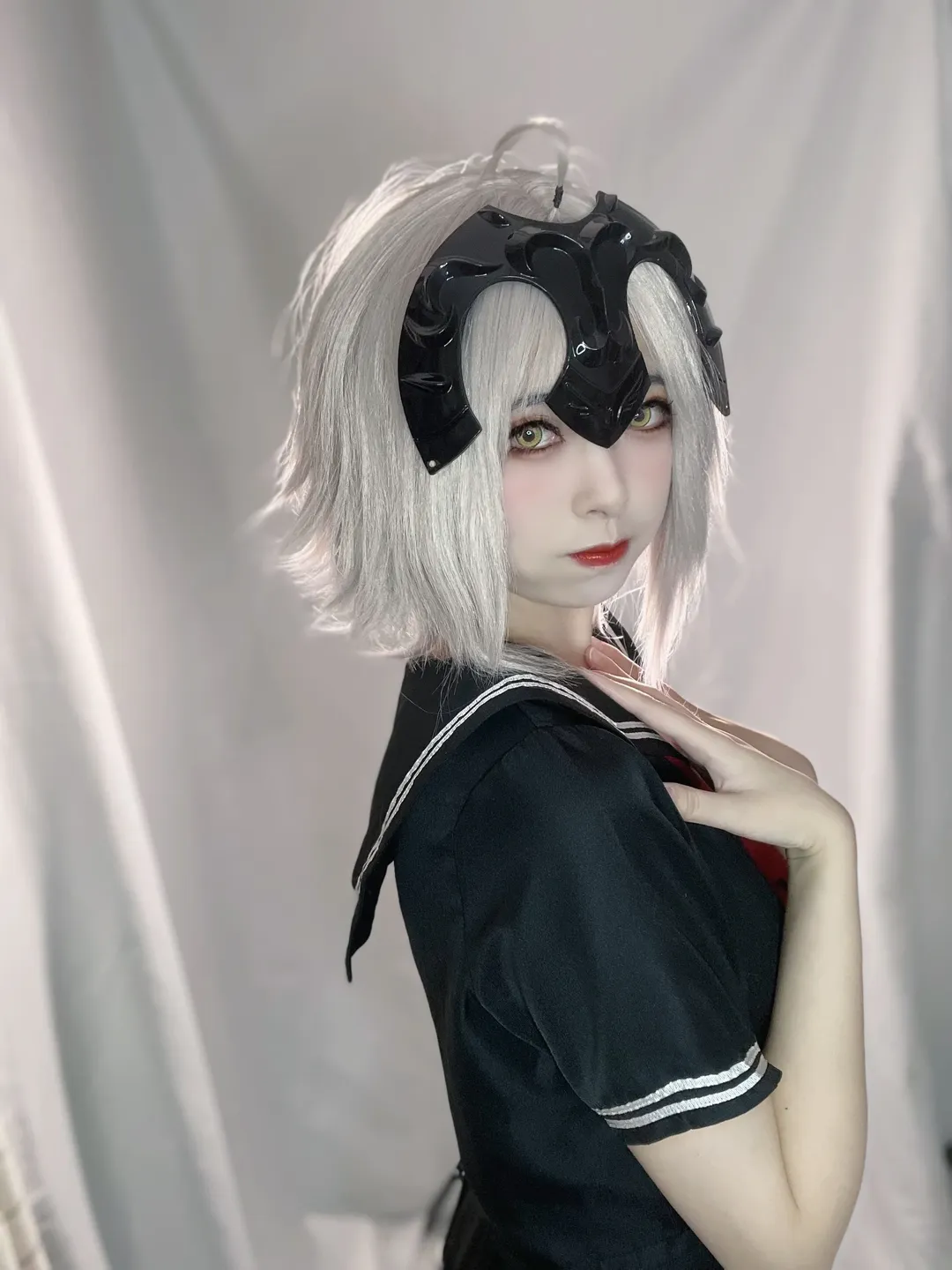 【黑贞德cos】Fate/Grand Order JK校服造型分享 - 第 1 张