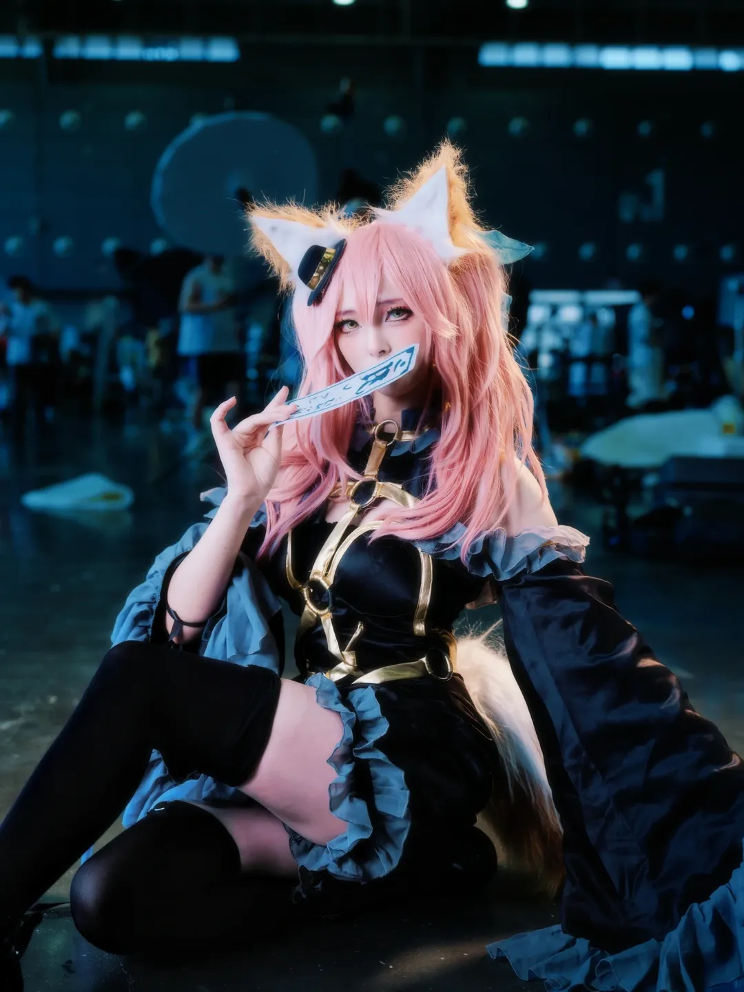 【玉藻前cos】新芙蓉漫展的狐面魅影 - 第 1 張